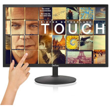 Eoulyee 22 inch Touch Screen Monitoring Surveillance LCD Display Security Camera Monitor CCTV Screen Multifunctional Interface HDMI, AV, BNC, VGA, USB