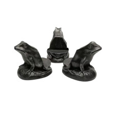 Flower Pot Feet Plant Pot Decorative Animal Figures Pot Feet Plant Coaster Spacer for Flower Pot Planter Rack Holder for Airflow Drainage Frog