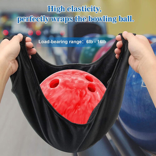Bowling ball bag – Protective polishing bag  Washable absorbent cloth accessory 1
