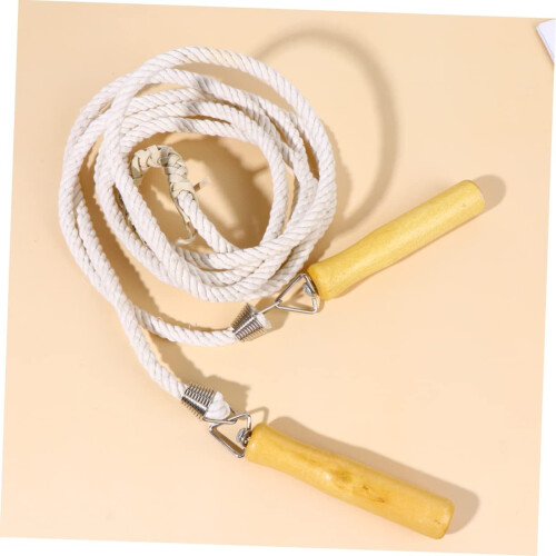Fitnessspringseil skipping rope For Wooden Beige 2