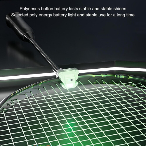 LED Light for Sports Racket  Night Training Racket Lamp  Ushaped Racket Light 1
