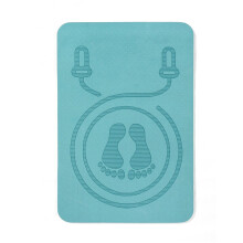 Fitness Mat, NonSlip for Cardio Training, Thick and, Indoor and Outdoor Use blue