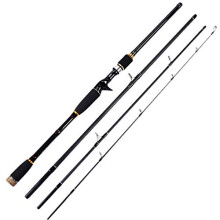Fishing Rods, Stainless Steel Ring and Ceramic Guide, O Ring, Carbon Fibre Casting and Four Piece Tectonic Long Shot Bar