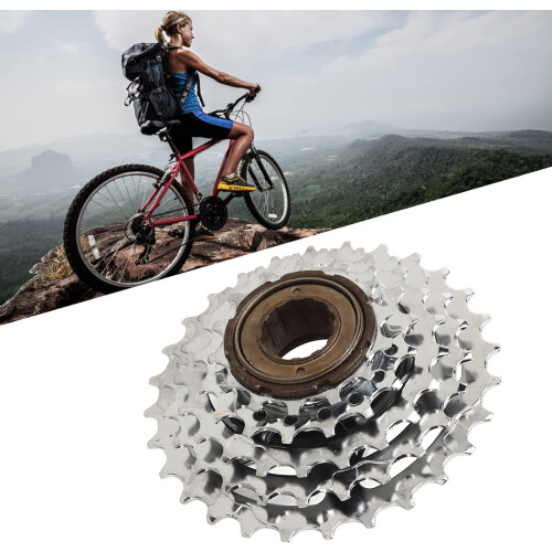 bicycle wheel, 5speed flywheel chainwheel accessories for mountain bikes 2