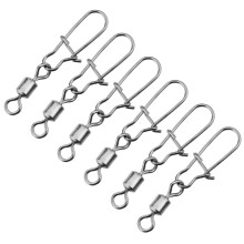 Eightdigit ring connector for hooks water system bass woofer fishing accessories