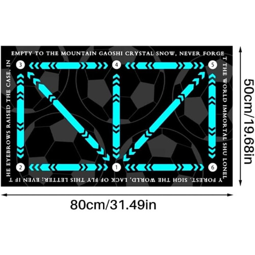 soccer training mat for all age groups to improve speed, strength 1