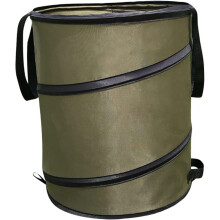 Camping Popup trash can foldable garden waste reusable leaf bag