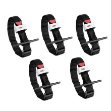 Tourniquets, Fastest, Safest Hemostatic Control, OneHanded Quick Release, Black (5PCS)