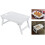 Folding table for outdoor, wooden table for dormitory, bed, laptop, portable 2