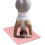 Buffer Mute Training Mat, Thick, High Density, Skipping Rope Yoga Mat pink 4