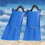 Swimming f for adults, adjustable straps rubber f for training 3