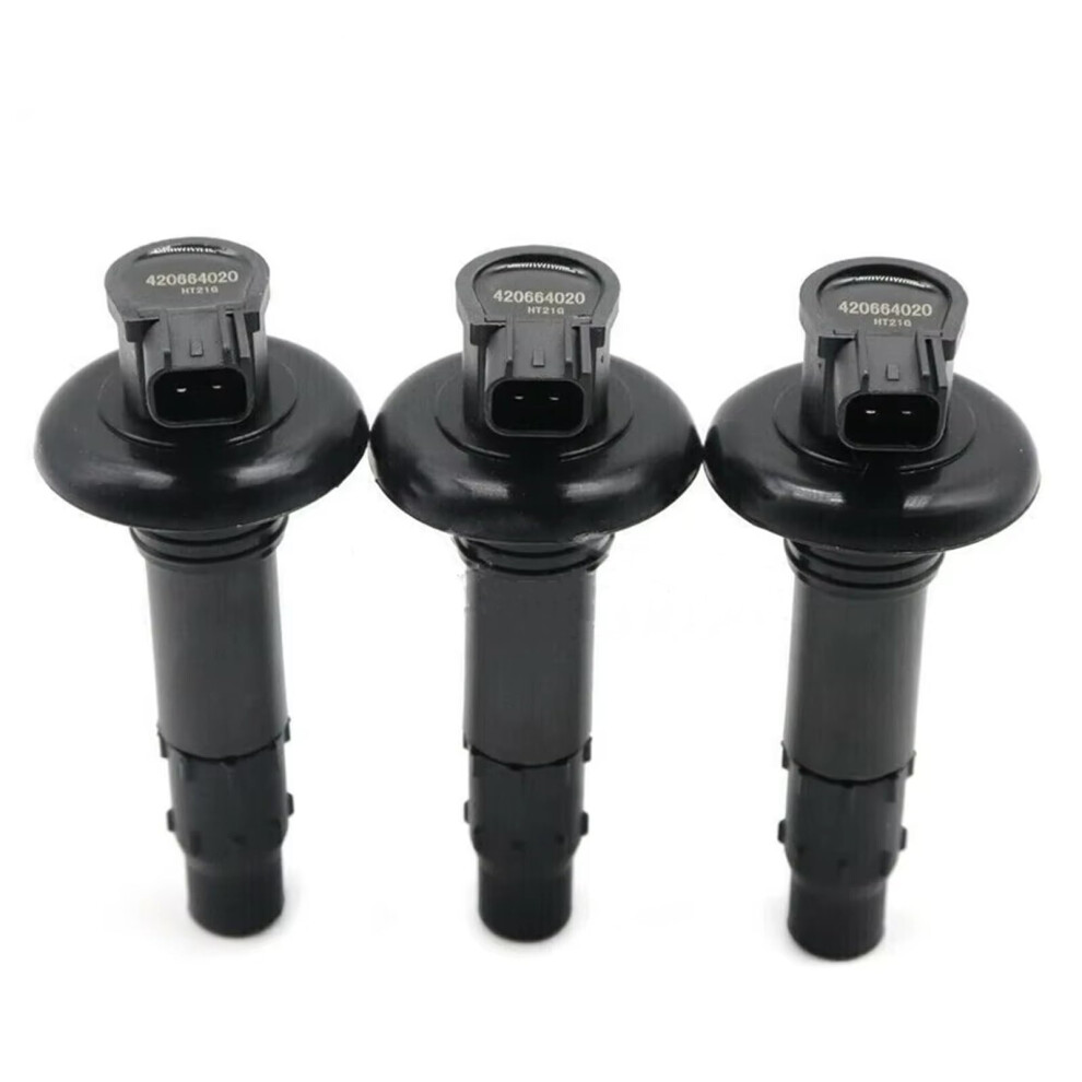 Cdi Ignition Coil Kit 420664020 For Seadoo Gti Gtx Gts Gtr Rxt Rxp 4Tec 130 155 185 (3 Pieces) 6276012892702