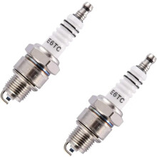 2st E6TC spark plug spare parts for 50cc 70cc 90cc 110cc ATV Go Kart Dirt Pit Bike motorcycle ignition accessories 2Pcs
