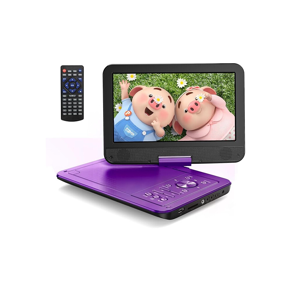 Yoton 12.5" Portable Dvd Player With 10.5" Hd Swivel Screen For Car And Kids 1234598766096