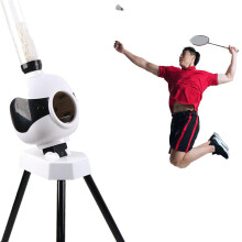 Badminton Training Machine, Automatic Badminton Serve Machine, Shuttlecock Launcher, Badminton Robot Shooting Machine for Indoor and Outdoor Training