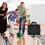 Bowling shoe bag with padded compartments, extra space for 1 single bowling pair, easy to use, C 2