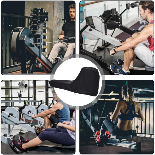 , tearresistant UV rowing cover protects agat dust and water. 1
