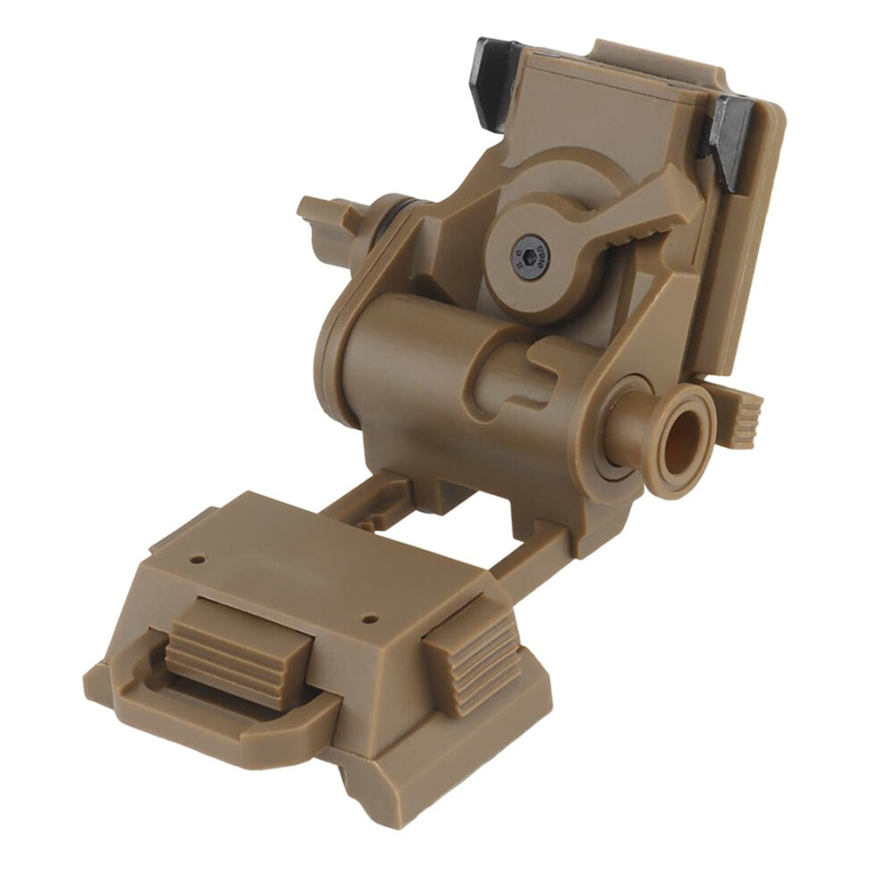 Nylon Night Vision Goggles Helmet Mount For L4g24 Adjustment Pvs15/18 Gpnvg18 Helmet Nvg Mounting Bracket, Brown 6276012896021