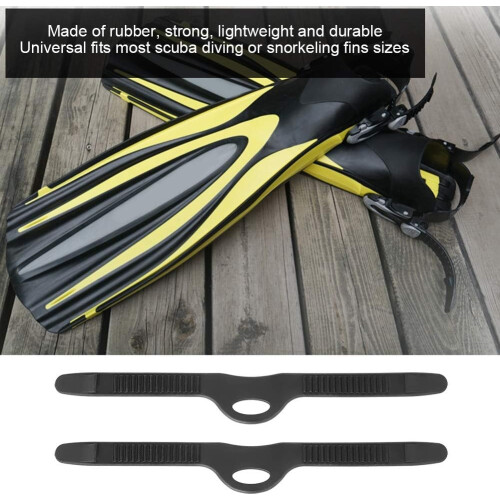 GummiDiving F Adjustable Light Replacement Universal Fin Strap (S) 2