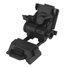 Nylon Night Vision Goggles Helmet Mount for L4G24 Adjustment PVS15/18 GPNVG18 Helmet NVG Mounting Bracket Black