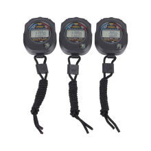 3 PCs Sport Stopwatch Timer, High Precision 40mAh for Swimming Basketball