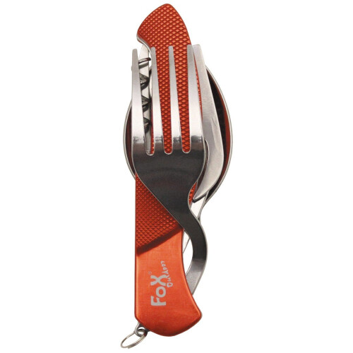Pocket Knife Cutlery 6 in 1 Red Separable