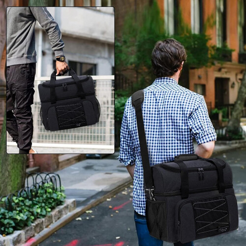 Bowling Bag for 2 Balls with Padded Strap 2