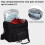 Bowling Bag for 2 Balls with Padded Strap 5