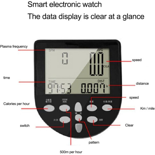 Ruderzähler, Bluetooth, App, elektronisch fr Rudergerät 1
