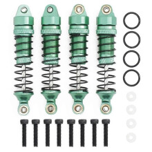 4 stuks metalen voor- en achterschokdempers voor Traxxas Latrax 1/18 RC