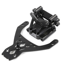 Front Towers Schotsteunen Kit Voor Hpi Rovan King Motor, zwart