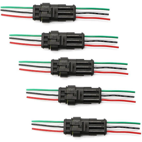 5 paar 3 connectoren 2