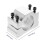 Aluminium spindelmotorhouder voor spindelmotor 3