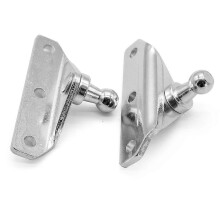 2 piezas de pernos de bola de puntal de 10 mm para capó, abrazaderas de perno de bola de acero para