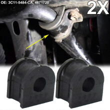 2x Voor Ford Transit MK6 MK7 2000- Stabilisatorstangbussen Voorste bus Stabilisatorbevestiging 4671720