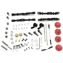 Metalen voor- en achterasconstructie voor WPL 1/16 B1 B-1 B14 B-14 B16 B-16 B24 B-2