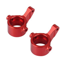 2 stuks metalen stuurknuckle voor axiaal stuur, rood