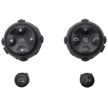 Multifunctionele stuurwielknop voor auto - W221 S- S280 S300 S350 S400 Zwart