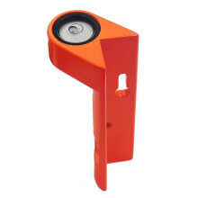 Verstelbare clip-on staaf waterpas bubbelbereik paal waterpas toprisms telescopische staf (oranje) (1