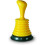 2 stuks V-type balgontstopper geel 2