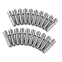 Kit de conversión de pernos de rueda extendidos M12x1.5-M12x1.5 de 20 piezas, 60 mm de longitud