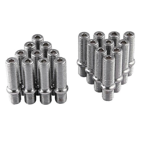Kit de conversión de pernos de rueda extendidos M12x1.5-M12x1.5 de 20 piezas, 60 mm de longitud 2