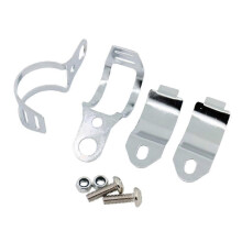 2 paar Motorrad Blinker Gabel Schellen Montieren Licht Halter Lampe Halterung