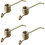 4Pack Universal Power Rake Replacement Springs for 330105, Dethatcher Springs for 16 Inch 2