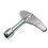 1 PC Elevator Door Key / Triangular Key /Train Key Valves Multi-functional 1