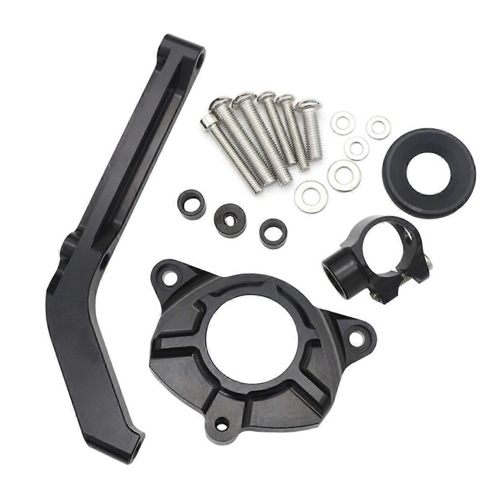 Motorcycle Adjustable Steering Damper Stabilizer Bracket Mounting Kit For Z1000 2014-2018 9319739910735