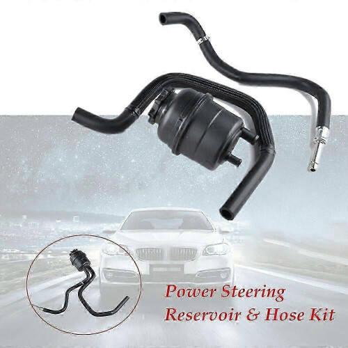 E30 steering fluid reservoir replacement with power hose 2