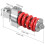Rear suspension shock for KUGOO/ETWOW 8in 10in e-scooter 3