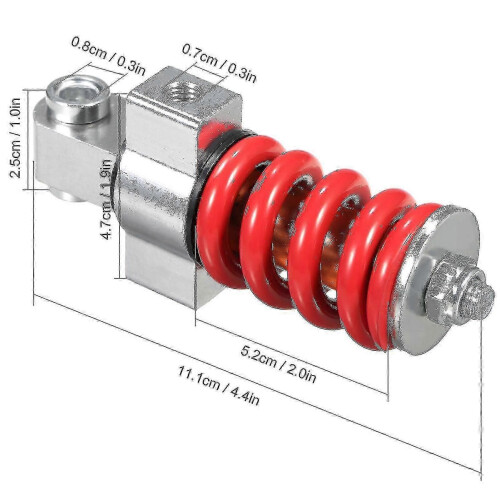 Rear suspension shock for KUGOO/ETWOW 8in 10in e-scooter 2