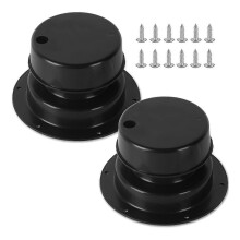 2Pack RV Roof Vent Cover Kits and Screws Vent Cap for RV Trailer Roof Vent Cover Replacement RV Plum